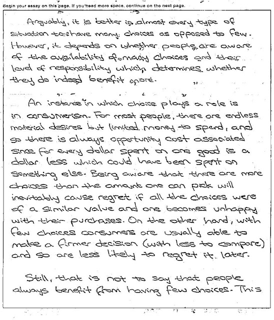 History examples for sat essay